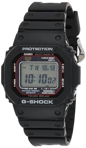 G-SHOCK GW-M5610-1BJF-MULTI BAND 6 腕時計 Amazon.com: Casio G-Shock GW-M5610U-1 Men's Solar Black Resin